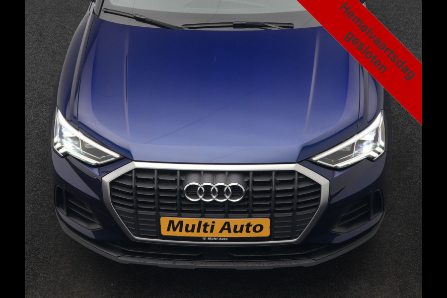Audi Q3 45 TFSI e S-Line PHEV 245pk Dealer O.H Adaptive Cruise | Camera | Blis | S-line Interieur | Lederen Sportstoelen Verwarmd | Sportstuur | Navigatie | Virtual | DAB | 17"L.M |