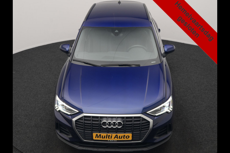 Audi Q3 45 TFSI e S-Line PHEV 245pk Dealer O.H Adaptive Cruise | Camera | Blis | S-line Interieur | Lederen Sportstoelen Verwarmd | Sportstuur | Navigatie | Virtual | DAB | 17"L.M |