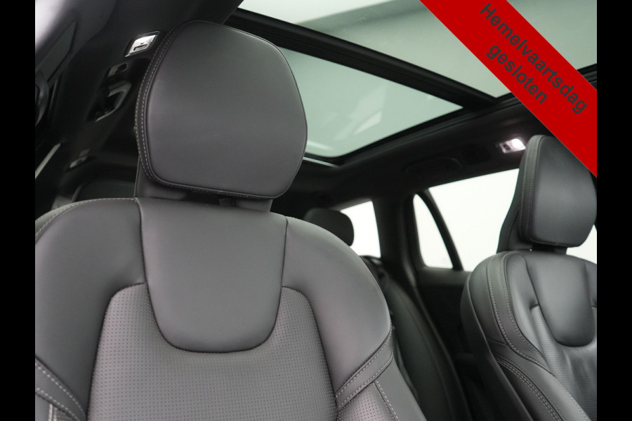 Volvo V60 T6 Recharge AWD R-Design PHEV 340pk Dealer O.H | Trekhaak Af Fabriek | Panodak | Harman / Kardon | Lederen Sportstoelen Memory & Ventilatie | Camera | Keyless | Stuur & Stoelen Verwarmd | Apple Carplay | Virtual | Navigatie | Cruise Control | DAB+ | 18" L.M | Plug In Hybrid |