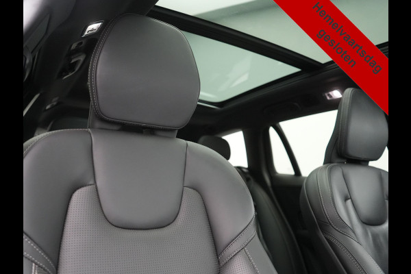 Volvo V60 T6 Recharge AWD R-Design PHEV 340pk Dealer O.H | Trekhaak Af Fabriek | Panodak | Harman / Kardon | Lederen Sportstoelen Memory & Ventilatie | Camera | Keyless | Stuur & Stoelen Verwarmd | Apple Carplay | Virtual | Navigatie | Cruise Control | DAB+ | 18" L.M | Plug In Hybrid |