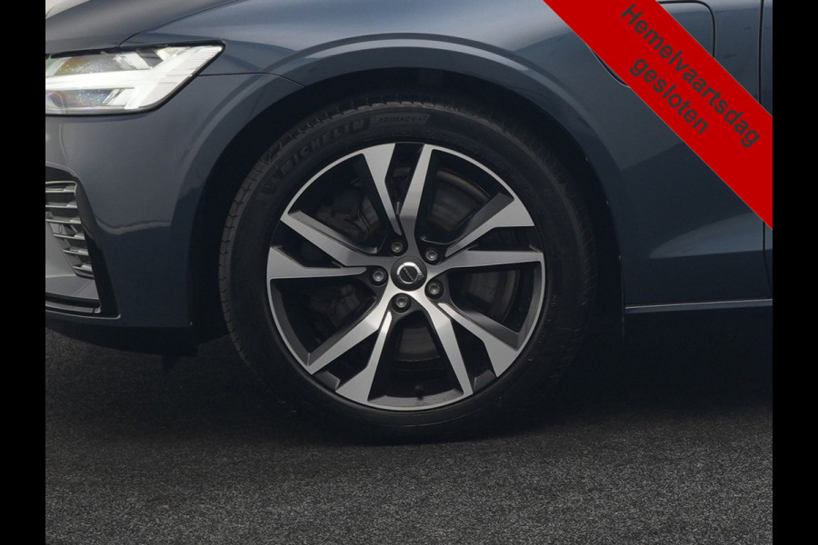 Volvo V60 T6 Recharge AWD R-Design PHEV 340pk Dealer O.H | Trekhaak Af Fabriek | Panodak | Harman / Kardon | Lederen Sportstoelen Memory & Ventilatie | Camera | Keyless | Stuur & Stoelen Verwarmd | Apple Carplay | Virtual | Navigatie | Cruise Control | DAB+ | 18" L.M | Plug In Hybrid |