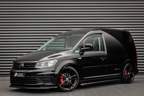 Volkswagen Caddy 2.0 TDI 185PK JB- EDITION MARGE BTW VRIJ/ FULL BLACK / SCHROEFSET / LEDEREN BEKLEDING / NIEUWSTAAT / ELEK- PAKKET