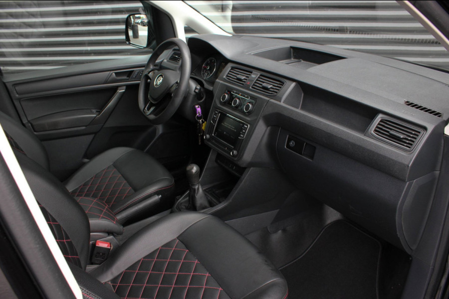 Volkswagen Caddy 2.0 TDI 185PK JB- EDITION MARGE BTW VRIJ/ FULL BLACK / SCHROEFSET / LEDEREN BEKLEDING / NIEUWSTAAT / ELEK- PAKKET