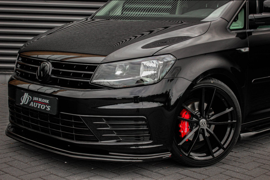 Volkswagen Caddy 2.0 TDI 185PK JB- EDITION MARGE BTW VRIJ/ FULL BLACK / SCHROEFSET / LEDEREN BEKLEDING / NIEUWSTAAT / ELEK- PAKKET