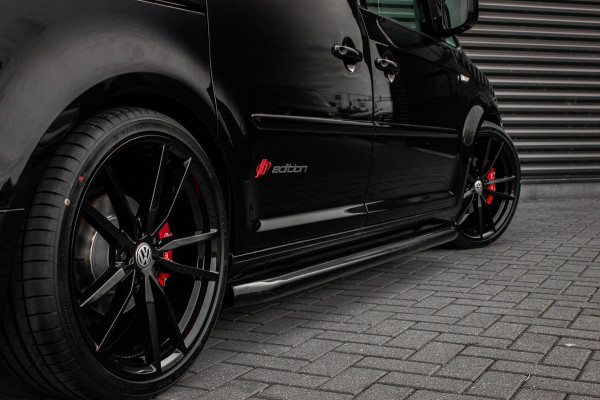 Volkswagen Caddy 2.0 TDI 185PK JB- EDITION MARGE BTW VRIJ/ FULL BLACK / SCHROEFSET / LEDEREN BEKLEDING / NIEUWSTAAT / ELEK- PAKKET
