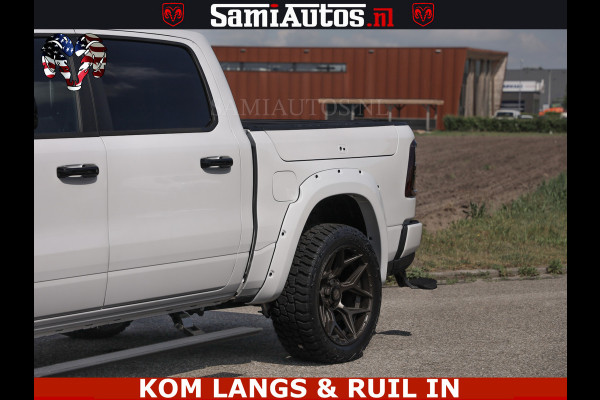 Dodge Ram LIMITED H.O 540PK 706Nm | Massage + Full Option | De Meest Luxe en Volle Pick-Up in zijn Klasse | Comfortabele Dubbele Cabine met Royale 5 Zitplaatsen | BPM vrij | Nu Leverbaar uit Voorraad | Voorraad Nr 2336 - 7700