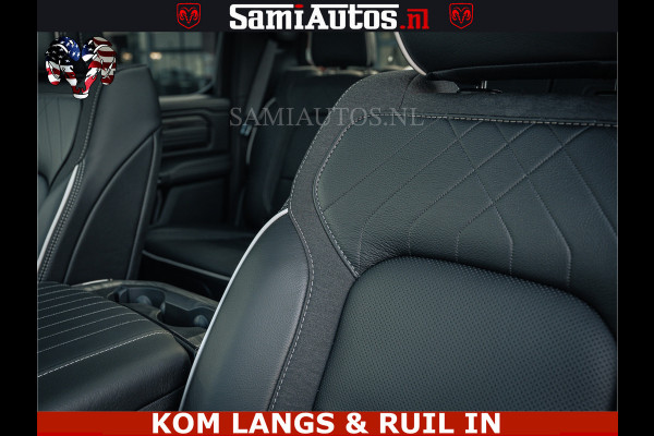 Dodge Ram LIMITED H.O 540PK 706Nm | Massage + Full Option | De Meest Luxe en Volle Pick-Up in zijn Klasse | Comfortabele Dubbele Cabine met Royale 5 Zitplaatsen | BPM vrij | Nu Leverbaar uit Voorraad | Voorraad Nr 2336 - 7700
