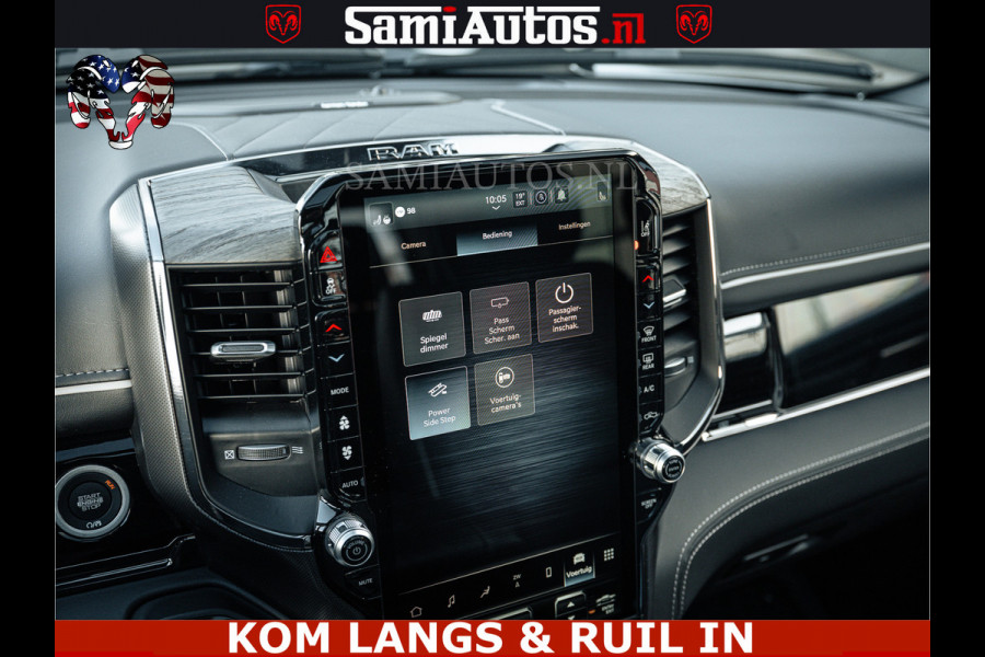 Dodge Ram LIMITED H.O 540PK 706Nm | Massage + Full Option | De Meest Luxe en Volle Pick-Up in zijn Klasse | Comfortabele Dubbele Cabine met Royale 5 Zitplaatsen | BPM vrij | Nu Leverbaar uit Voorraad | Voorraad Nr 2336 - 7700