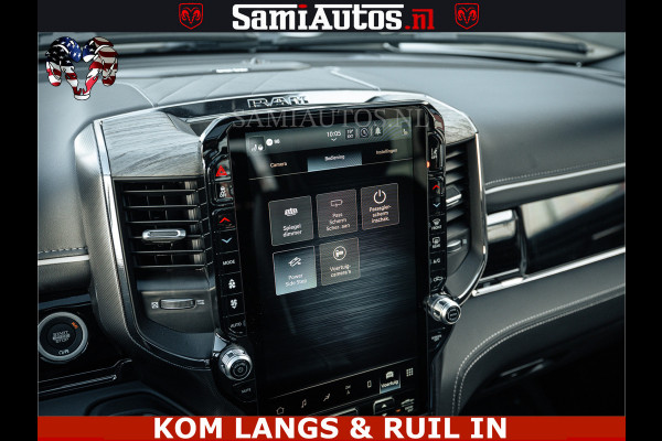 Dodge Ram LIMITED H.O 540PK 706Nm | Massage + Full Option | De Meest Luxe en Volle Pick-Up in zijn Klasse | Comfortabele Dubbele Cabine met Royale 5 Zitplaatsen | BPM vrij | Nu Leverbaar uit Voorraad | Voorraad Nr 2336 - 7700