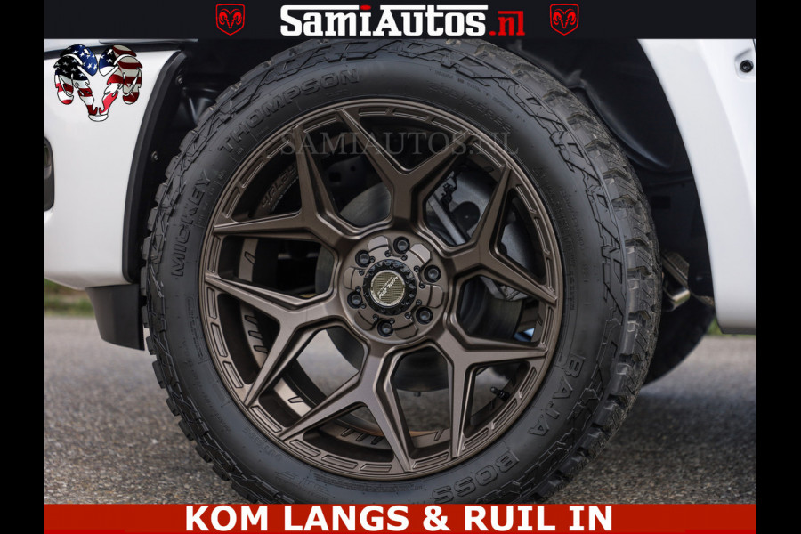 Dodge Ram LIMITED H.O 540PK 706Nm | Massage + Full Option | De Meest Luxe en Volle Pick-Up in zijn Klasse | Comfortabele Dubbele Cabine met Royale 5 Zitplaatsen | BPM vrij | Nu Leverbaar uit Voorraad | Voorraad Nr 2336 - 7700