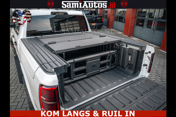 Dodge Ram LIMITED H.O 540PK 706Nm | Massage + Full Option | De Meest Luxe en Volle Pick-Up in zijn Klasse | Comfortabele Dubbele Cabine met Royale 5 Zitplaatsen | BPM vrij | Nu Leverbaar uit Voorraad | Voorraad Nr 2336 - 7700