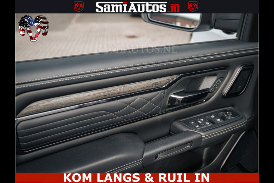 Dodge Ram LIMITED H.O 540PK 706Nm | Massage + Full Option | De Meest Luxe en Volle Pick-Up in zijn Klasse | Comfortabele Dubbele Cabine met Royale 5 Zitplaatsen | BPM vrij | Nu Leverbaar uit Voorraad | Voorraad Nr 2336 - 7700