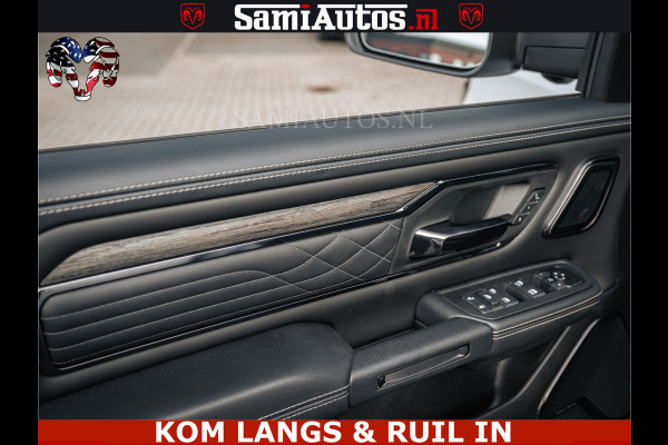Dodge Ram LIMITED H.O 540PK 706Nm | Massage + Full Option | De Meest Luxe en Volle Pick-Up in zijn Klasse | Comfortabele Dubbele Cabine met Royale 5 Zitplaatsen | BPM vrij | Nu Leverbaar uit Voorraad | Voorraad Nr 2336 - 7700