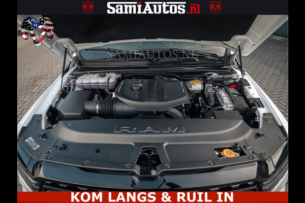Dodge Ram LIMITED H.O 540PK 706Nm | Massage + Full Option | De Meest Luxe en Volle Pick-Up in zijn Klasse | Comfortabele Dubbele Cabine met Royale 5 Zitplaatsen | BPM vrij | Nu Leverbaar uit Voorraad | Voorraad Nr 2336 - 7700