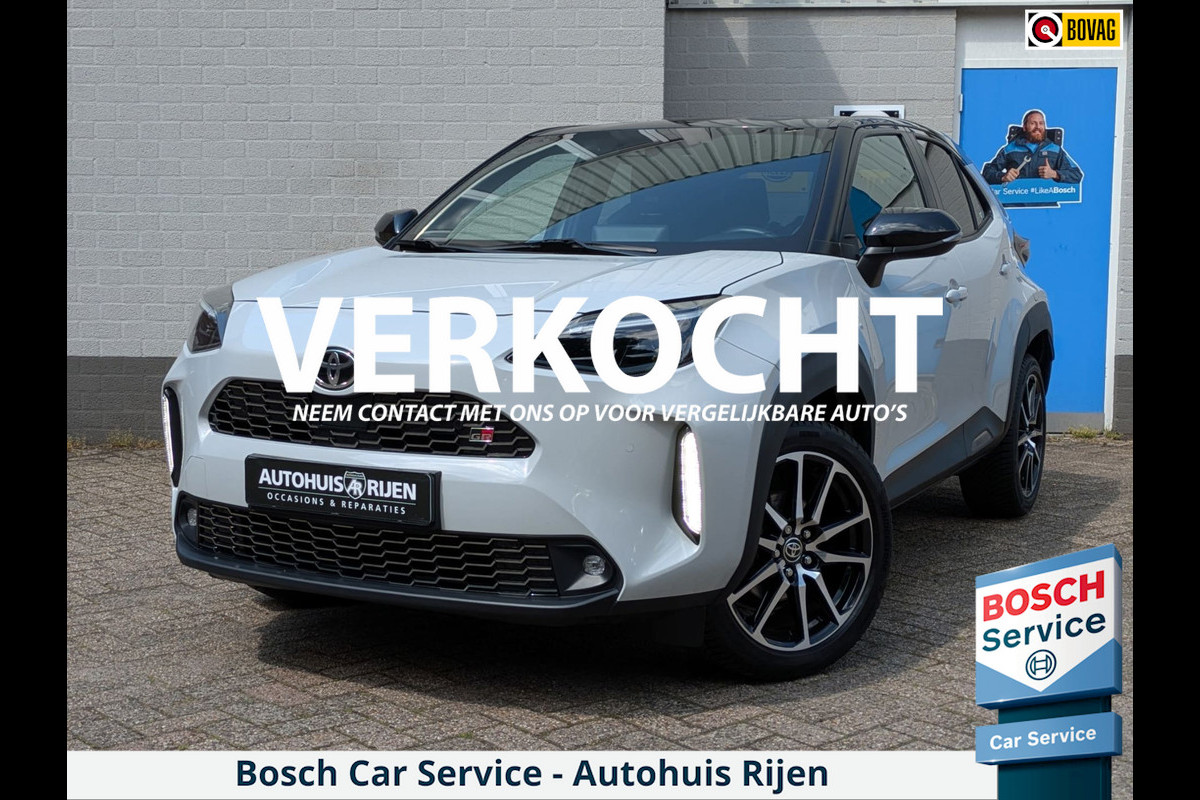 Toyota Yaris Cross 1.5 Hybrid GR Sport|Head-Up|Elektr.Achterklep|LED|Trekhaak|Stoelverwarming|JBL-Audio|33.000km