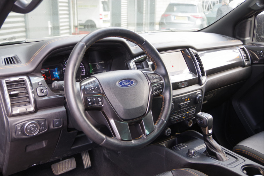 Ford Ranger 2.0 EcoBlue Wildtrak Supercab 4X4 213PK AUT. 3.5T TREKHAAK, ADAPT. CRUISE, LED, NAVI, CAMERA, CLIMA, STOELVERWARMING, NL AUTO, N
