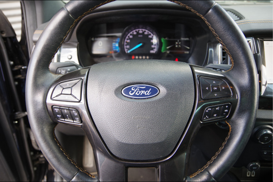 Ford Ranger 2.0 EcoBlue Wildtrak Supercab 4X4 213PK AUT. 3.5T TREKHAAK, ADAPT. CRUISE, LED, NAVI, CAMERA, CLIMA, STOELVERWARMING, NL AUTO, N
