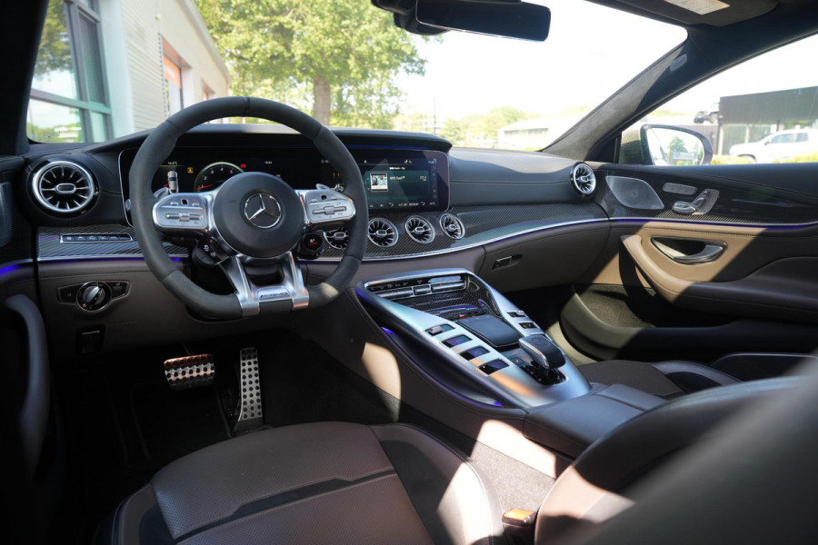 Mercedes-Benz AMG GT 4-Door Coupe AMG 63 S 4MATIC+ Schuifdak Burmester 3D Carbon Aerodynamics Package Nappa Leder