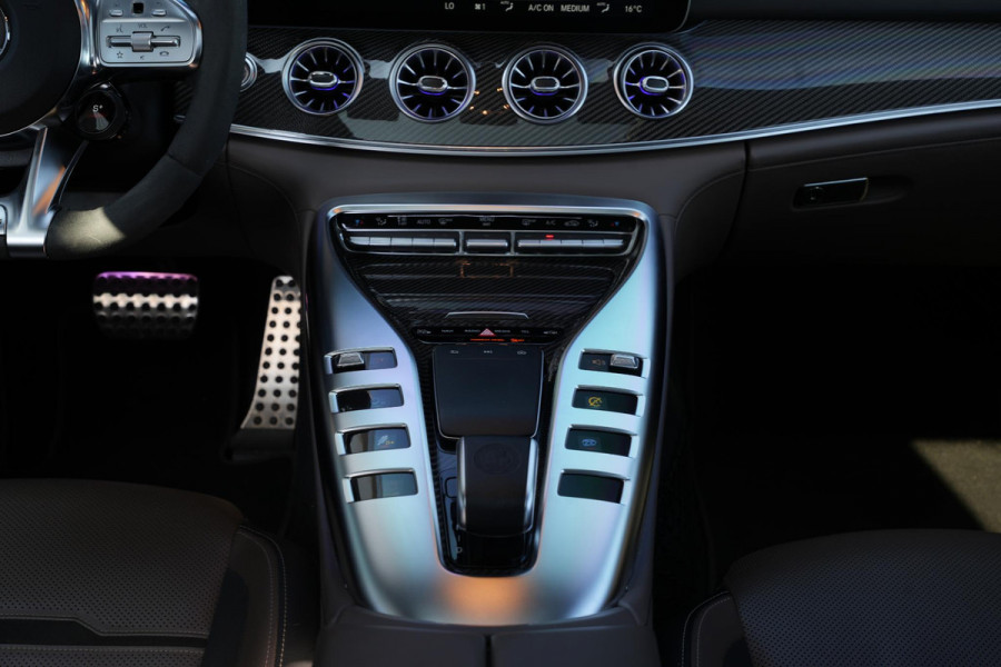 Mercedes-Benz AMG GT 4-Door Coupe AMG 63 S 4MATIC+ Schuifdak Burmester 3D Carbon Aerodynamics Package Nappa Leder