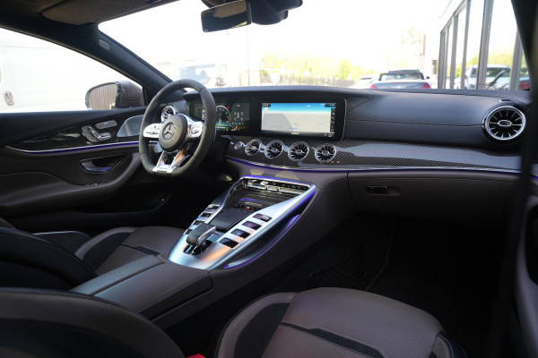 Mercedes-Benz AMG GT 4-Door Coupe AMG 63 S 4MATIC+ Schuifdak Burmester 3D Carbon Aerodynamics Package Nappa Leder
