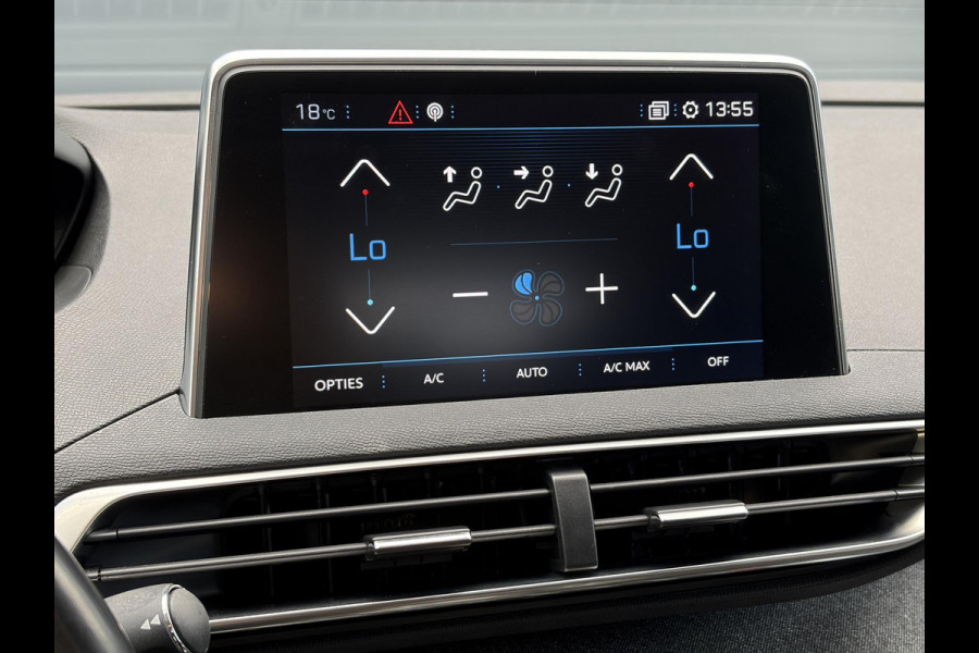 Peugeot 3008 1.2 PureTech Allure 1e Eigenaar,Draadloos Opladen,Navi,360°Camera,Keyless,Dealer Onderhouden,Stoelverw.Memory stoel,Dodehoek,131pk,Halfleder,Apk tot 03-2027