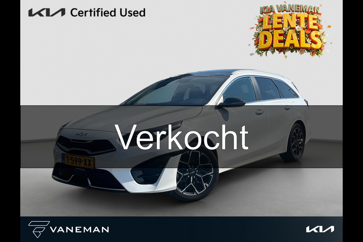 Kia Ceed Sportswagon 1.0 T-GDi GT-Line | Navi | Clima | Cruise | Pano | Apple Carplay & Android Auto | Stoel & Stuurverwarming | Sensoren |