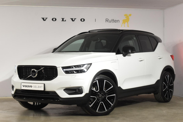 Volvo XC40 T5 262PK Automaat Recharge R-Design / Adaptive cruise control / Leren bekleding / Elektrische stoelen met geheugen / Elektrisch glazen schuif-kanteldak / Harman Kardon / Stoel- en stuurverwarming / Elektrische achterklep / Trekhaak / 21" velgen / Achteruitrijcamera
