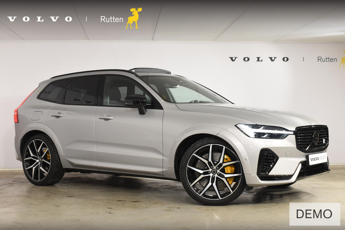 Volvo XC60 T8 455pk Plug-in Hybrid AWD Polestar Engineered / Google infotaiment / Adaptieve cruise control / BLIS/ Panoramamisch schuif-kanteldak / Stoel- en stuurwielverwarming / Apple Carplay / Head-up display / Gelamineerde ramen / 22"Velgen / Bowers & Wilkins audio /