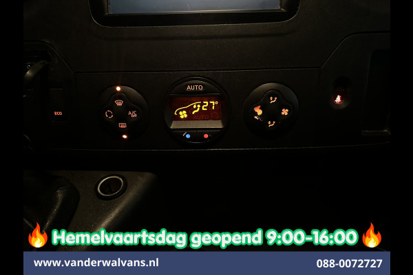 Opel Movano 2.3 CDTI 145pk L2H2 Euro6 Airco | Imperiaal | Trap | Camera | Navigatie | 2500kg Trekhaak Cruisecontrol, Parkeersensoren, Bijrijdersbank