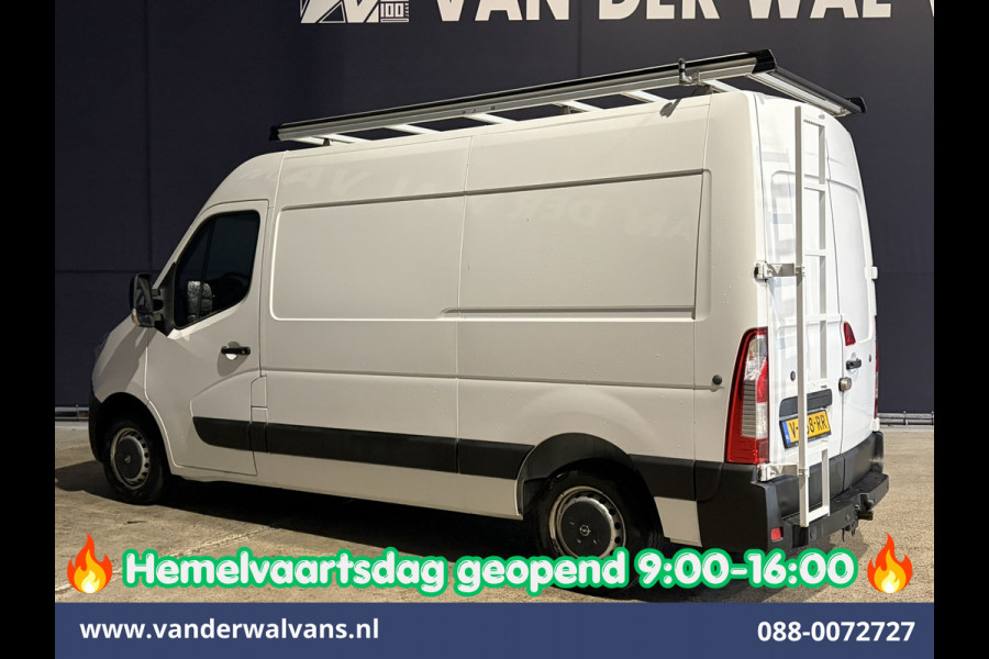 Opel Movano 2.3 CDTI 145pk L2H2 Euro6 Airco | Imperiaal | Trap | Camera | Navigatie | 2500kg Trekhaak Cruisecontrol, Parkeersensoren, Bijrijdersbank