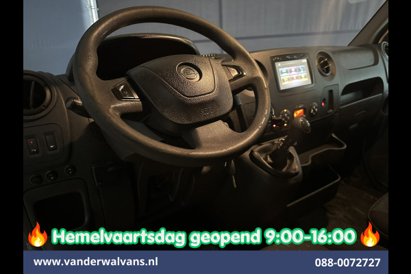 Opel Movano 2.3 CDTI 145pk L2H2 Euro6 Airco | Imperiaal | Trap | Camera | Navigatie | 2500kg Trekhaak Cruisecontrol, Parkeersensoren, Bijrijdersbank