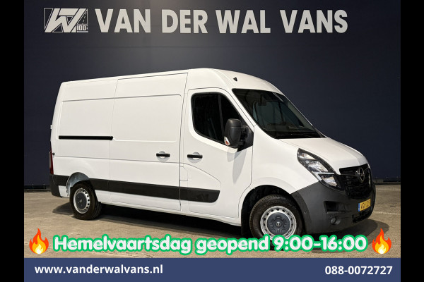 Opel Movano 2.3 Turbo 150pk L2H2 Euro6 Airco | Leder | 2500kg Trekhaak | Navigatie | Camera cruisecontrol, parkeersensoren, LED, bijrijdersbank