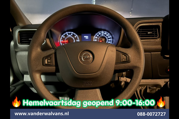 Opel Movano 2.3 Turbo 150pk L2H2 Euro6 Airco | Leder | 2500kg Trekhaak | Navigatie | Camera cruisecontrol, parkeersensoren, LED, bijrijdersbank