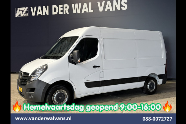 Opel Movano 2.3 Turbo 150pk L2H2 Euro6 Airco | Leder | 2500kg Trekhaak | Navigatie | Camera cruisecontrol, parkeersensoren, LED, bijrijdersbank
