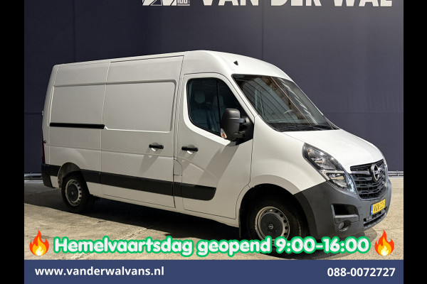 Opel Movano 2.3 Turbo 150pk L2H2 Euro6 Airco | Leder | 2500kg Trekhaak | Navigatie | Camera cruisecontrol, parkeersensoren, LED, bijrijdersbank