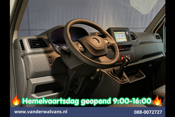 Opel Movano 2.3 Turbo 150pk L2H2 Euro6 Airco | Leder | 2500kg Trekhaak | Navigatie | Camera cruisecontrol, parkeersensoren, LED, bijrijdersbank