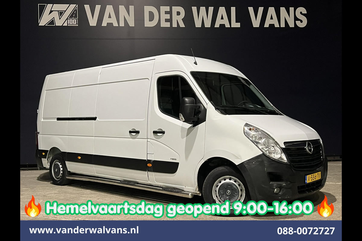 Opel Movano 2.3 CDTI L3H2 Post NL inrichting Euro6 Airco | Camera | Navigatie | Cruisecontrol Sidebars, Doorloopdeur, Schappen, 270 graden achterdeuren