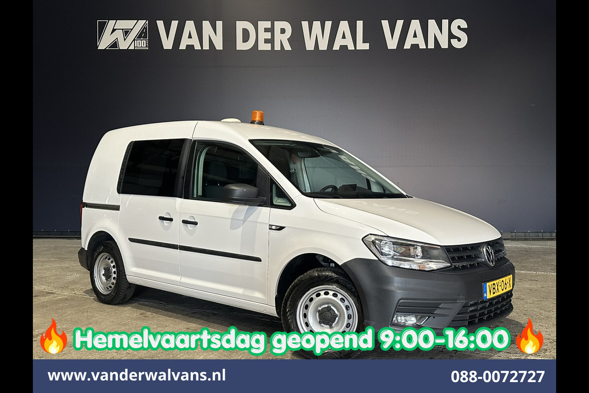 Volkswagen Caddy 2.0 TDI L1H1 Euro6 Airco | Camera | Cruisecontrol | Trekhaak Verwarmde Voorruit, Zijdeur, Parkeersensoren