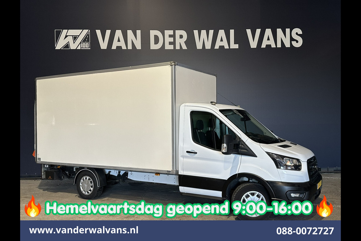 Ford Transit 2.0 TDCI 131pk Bakwagen Laadklep Euro6 Airco | 1040kg laadvermogen | Cruisecontrol | Verwarmde voorruit Bijrijdersbank