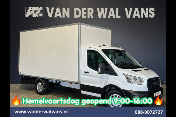 Ford Transit 2.0 TDCI 160pk Bakwagen Laadklep Euro6 Airco | Lat om lat Betimmering | Cruisecontrol Verwarmde voorruit, Bijrijdersbank, 1231kg laadvermogen