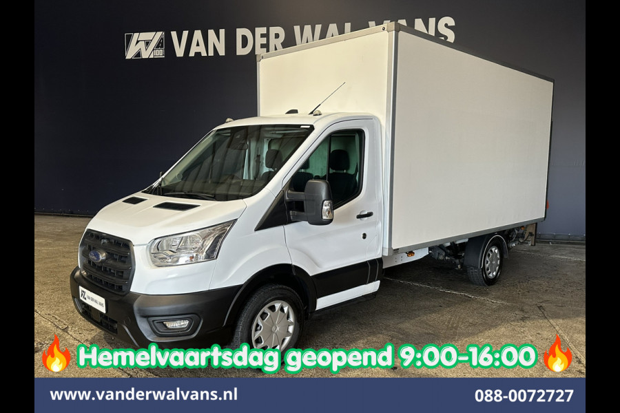 Ford Transit 2.0 TDCI 160pk Bakwagen Laadklep Euro6 Airco | Lat om lat Betimmering | Cruisecontrol Verwarmde voorruit, Bijrijdersbank, 1231kg laadvermogen