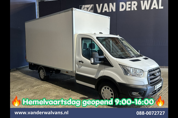 Ford Transit 2.0 TDCI 160pk Bakwagen Laadklep Euro6 Airco | Lat om lat Betimmering | Cruisecontrol Verwarmde voorruit, Bijrijdersbank, 1231kg laadvermogen