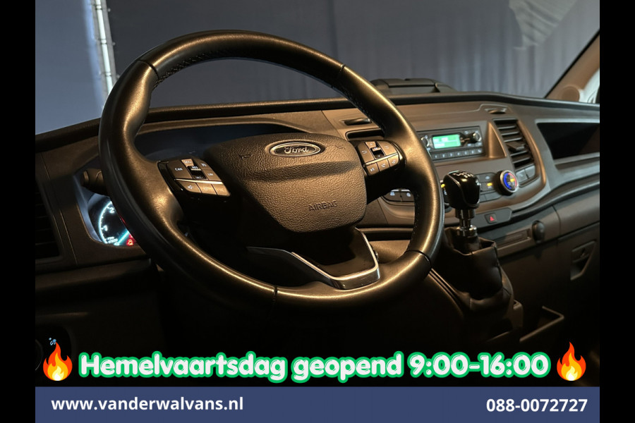 Ford Transit 2.0 TDCI 160pk Bakwagen Laadklep Euro6 Airco | Lat om lat Betimmering | Cruisecontrol Verwarmde voorruit, Bijrijdersbank, 1231kg laadvermogen