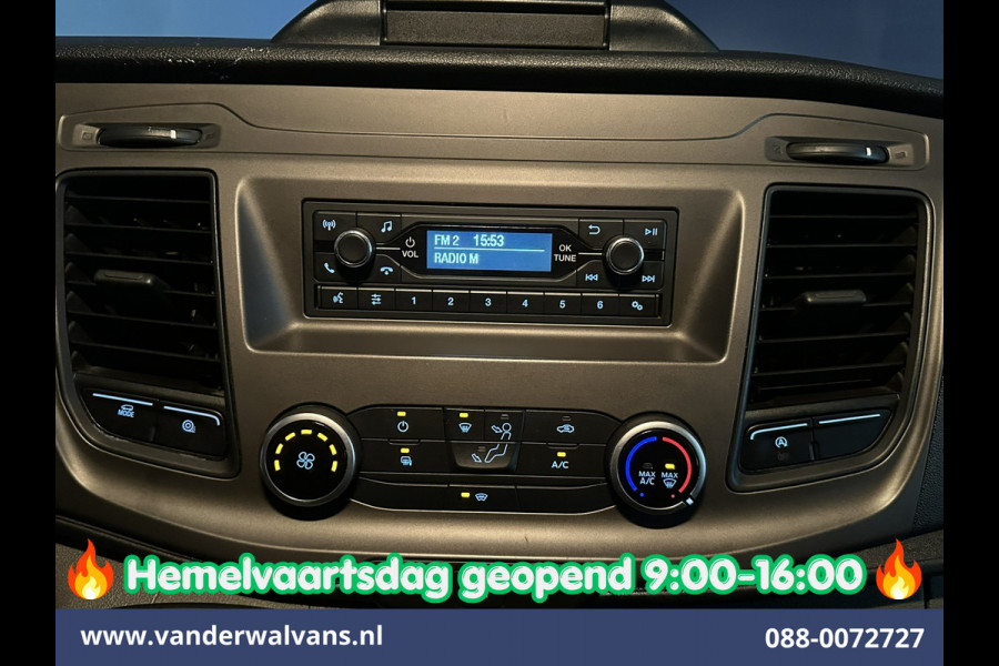 Ford Transit 2.0 TDCI 160pk Bakwagen Laadklep Euro6 Airco | Lat om lat Betimmering | Cruisecontrol Verwarmde voorruit, Bijrijdersbank, 1231kg laadvermogen
