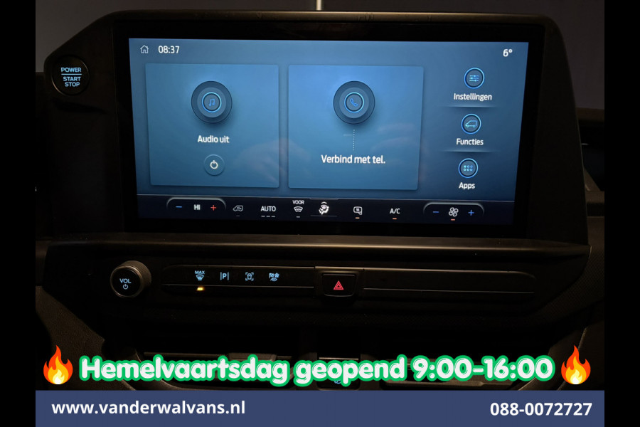 Ford Transit Custom 2.0 TDCI 136pk L2H1 Euro6 Airco | Camera | Apple Carplay | LED | Cruisecontrol | Verwarmde voorruit Android Auto, Parkeersensoren, Bijrijdersbank, 2800kg trekvermogen
