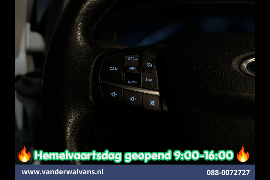 Ford Transit Custom 2.0 TDCI 131pk L2H1 Dubbele Cabine Euro6 Airco | 6-Zits | LED | Cruisecontrol | Parkeersensoren Achterklep, 2800kg trekvermogen