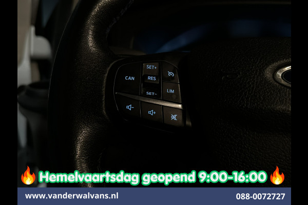 Ford Transit Custom 2.0 TDCI 131pk L2H1 Dubbele Cabine Euro6 Airco | 6-Zits | LED | Cruisecontrol | Parkeersensoren Achterklep, 2800kg trekvermogen