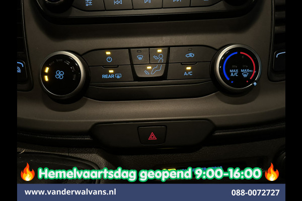 Ford Transit Custom 2.0 TDCI 131pk L2H1 Dubbele Cabine Euro6 Airco | 6-Zits | LED | Cruisecontrol | Parkeersensoren Achterklep, 2800kg trekvermogen