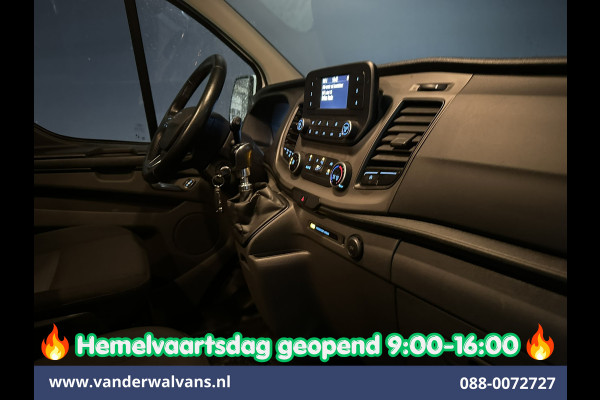Ford Transit Custom 2.0 TDCI 131pk L2H1 Dubbele Cabine Euro6 Airco | 6-Zits | LED | Cruisecontrol | Parkeersensoren Achterklep, 2800kg trekvermogen