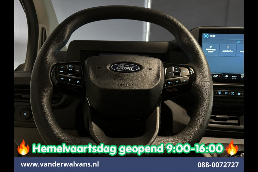 Ford Transit Custom 2.0 TDCI 136pk L2H1 Fabrieksgarantie Euro6 Airco | Camera | LED | Apple Carplay | Cruisecontrol Android Auto, Leder, Verwarmde voorruit, Parkeersensoren, Bijrijdersbank, 2740kg trekvermogen